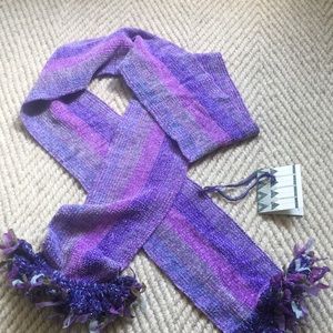 Handwoven scarf